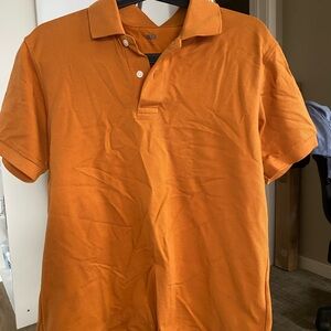 Men's Orange Polo Shirt